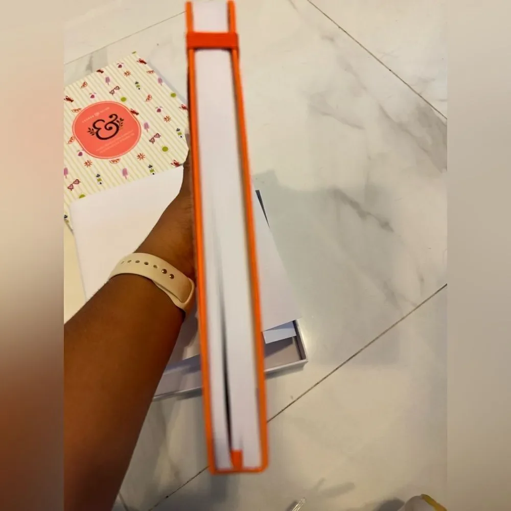 Archer and olive orange notebook #21